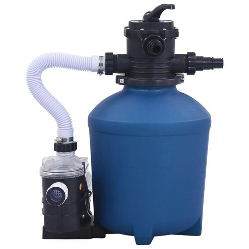 Sandfilterpumpe med timer 530 W 10980 l/t.