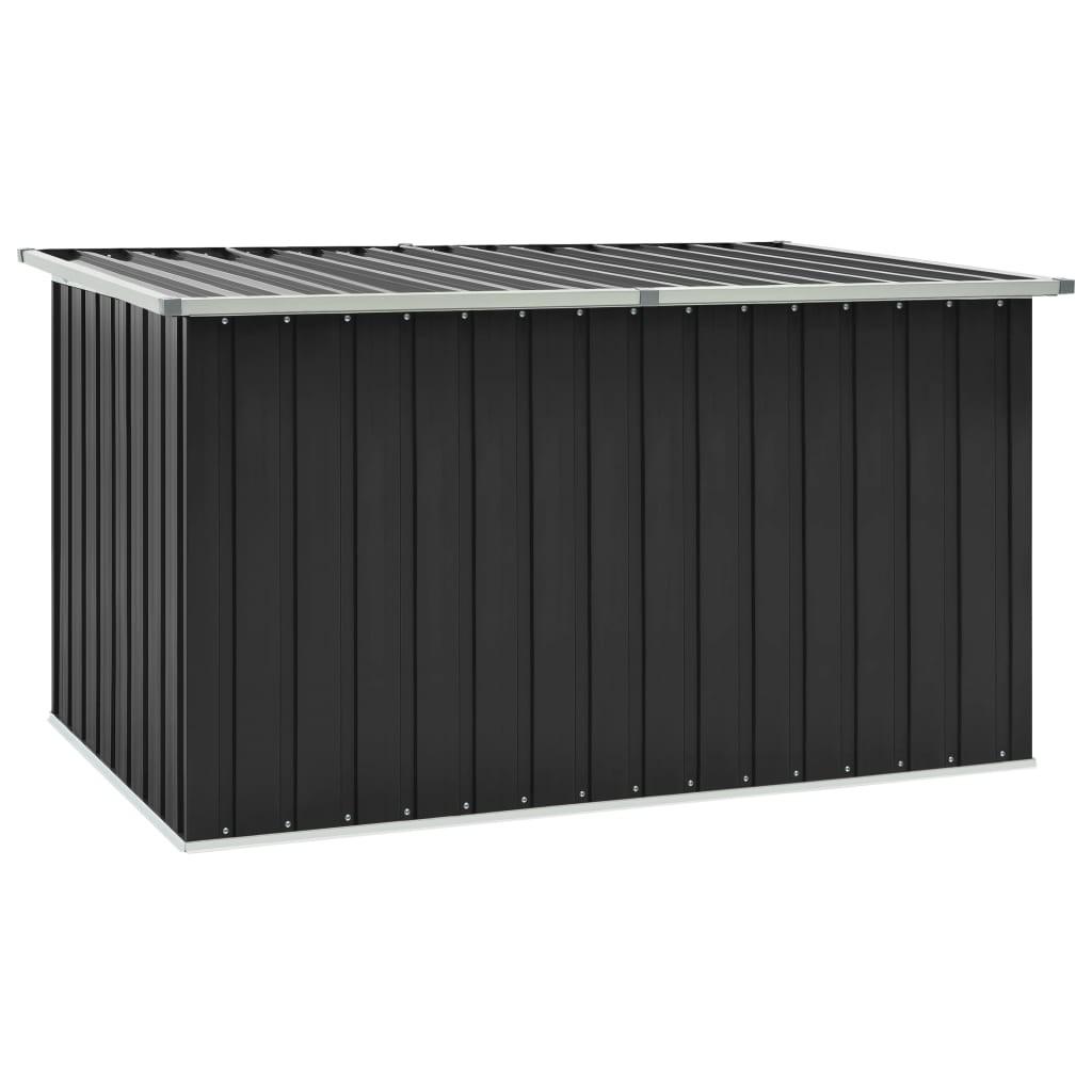 Opbevaringskasse til haven 171x99x93 cm antracitgrå
