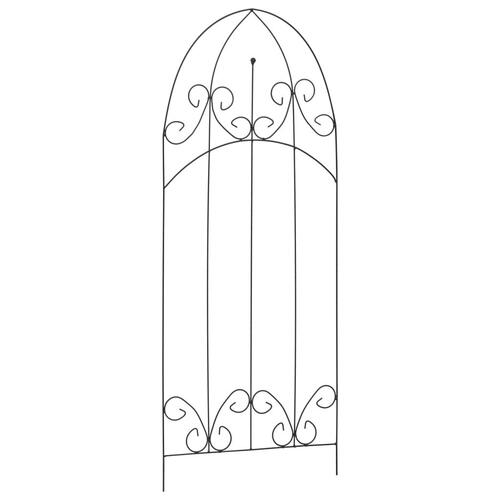 Plantestativer 3 stk. 40x100 cm jern sort