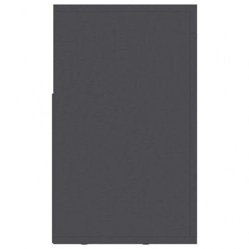 Tv-bord 120x30x50 cm konstrueret træ grå