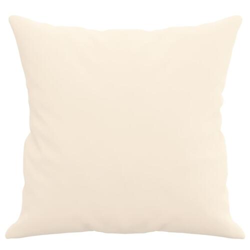 Pyntepuder 2 stk. 40x40 cm velour brun