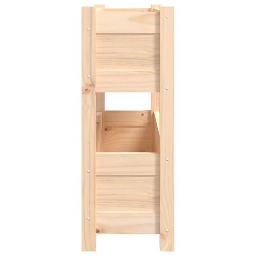 Plantekasse 77x25x66 cm massivt fyrretræ