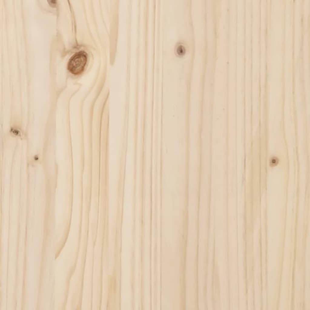 Plantekasse 112x25x66 cm massivt fyrretræ