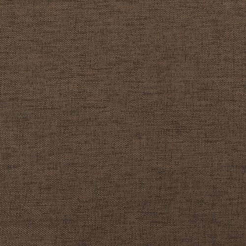 Pyntepuder 2 stk. 40x40 cm stof brun
