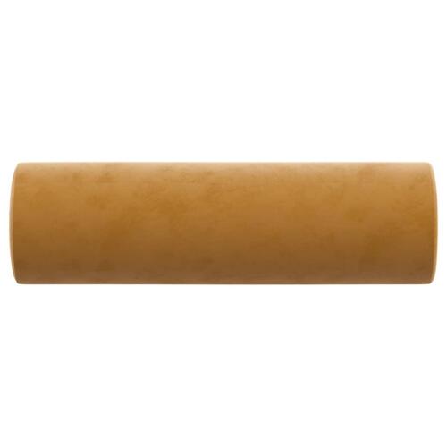 Pyntepuder 2 stk. Ø15x50 cm velour brun