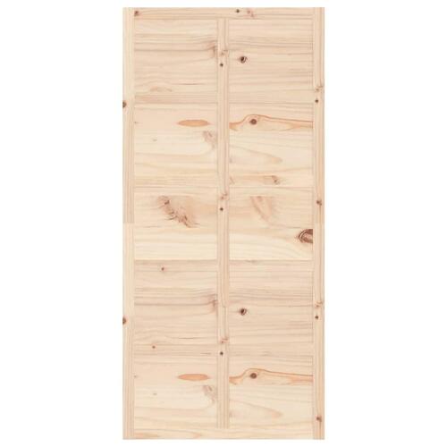 Skydedør 100x1,8x214 cm massivt fyrretræ