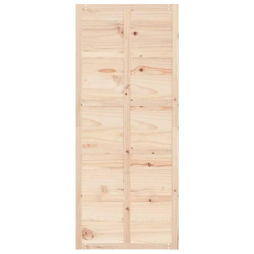 Skydedør 90x1,8x214 cm massivt fyrretræ