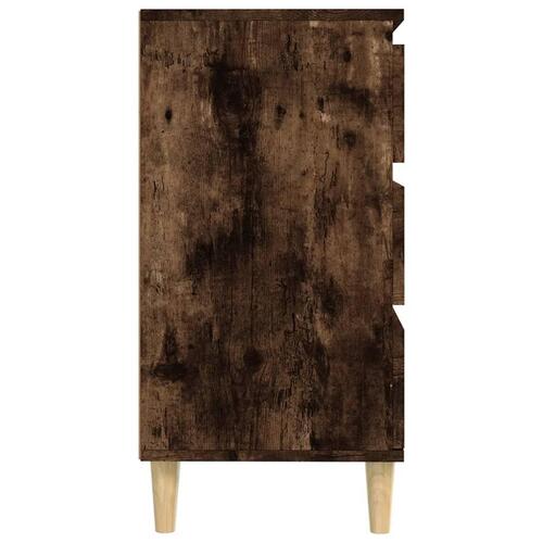 Skænk 60x35x70 cm konstrueret træ røget egetræsfarve