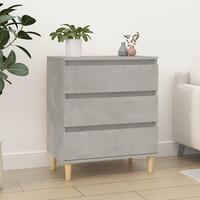 Skænk 60x35x70 cm konstrueret træ betongrå