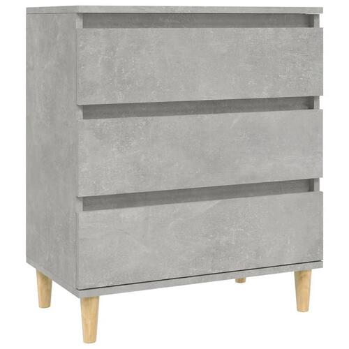 Skænk 60x35x70 cm konstrueret træ betongrå