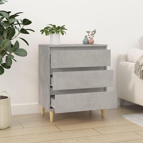 Skænk 60x35x70 cm konstrueret træ betongrå