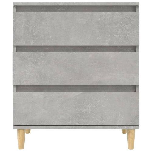 Skænk 60x35x70 cm konstrueret træ betongrå