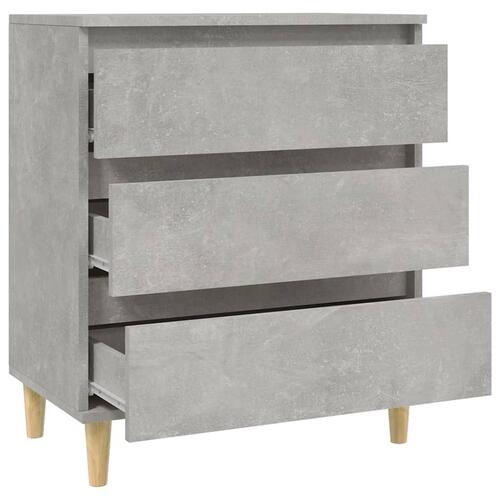 Skænk 60x35x70 cm konstrueret træ betongrå