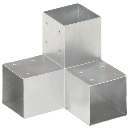 Stolpebeslag Y-form 91x91 mm galvaniseret metal