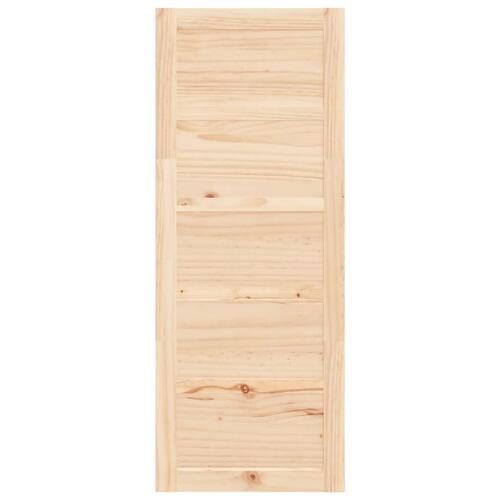 Skydedør 80x1,8x204,5 cm massivt fyrretræ