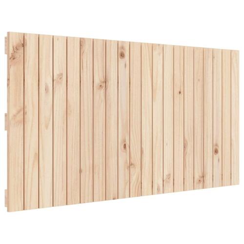 Sengegavl 127,5x3x60 cm massivt fyrretræ