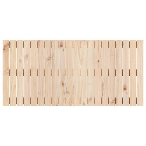 Sengegavl 127,5x3x60 cm massivt fyrretræ