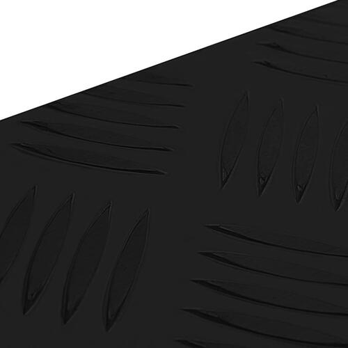 Aluminiumskasse 80x30x35 cm sort