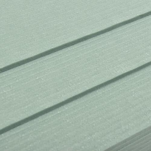 Isoleringsplader XPS skum 5 mm 100x50 cm 20 m² grøn