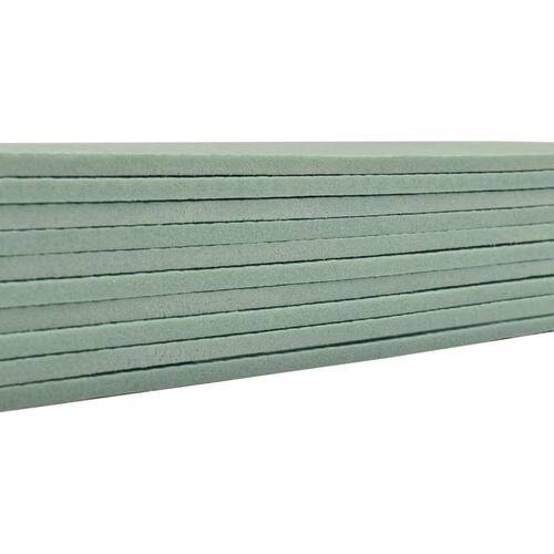 Isoleringsplader XPS skum 5 mm 100x50 cm 20 m² grøn