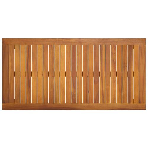 Havebord 110x55x67 cm massivt akacietræ