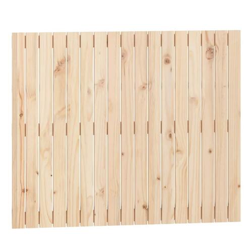 Sengegavl 108x3x90 cm massivt fyrretræ