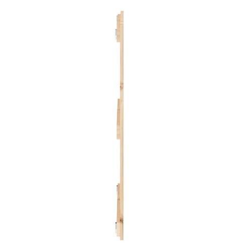 Sengegavl 108x3x90 cm massivt fyrretræ