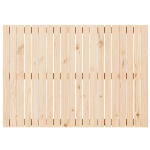 Sengegavl 127,5x3x90 cm massivt fyrretræ
