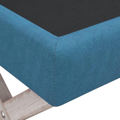 Opbevaringsskammel 110x45x49 cm velour blå