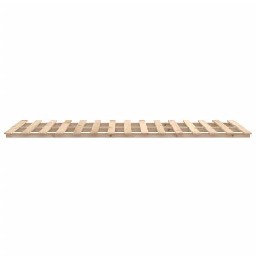 Sengeramme 120x190 cm massivt fyrretræ