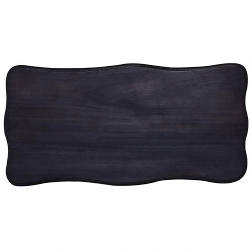 Sidebord med skuffer 60x30x60 cm massivt mahognitræ sort