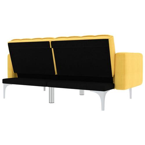 Sovesofa stof gul