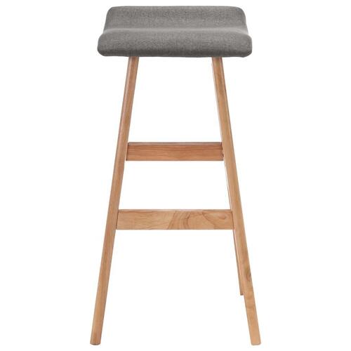 Barstol stof mørkegrå
