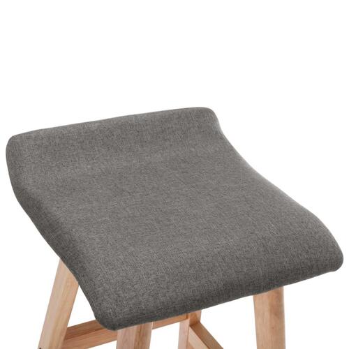 Barstol stof mørkegrå