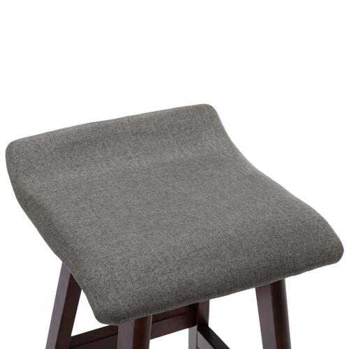 Barstol stof mørkegrå