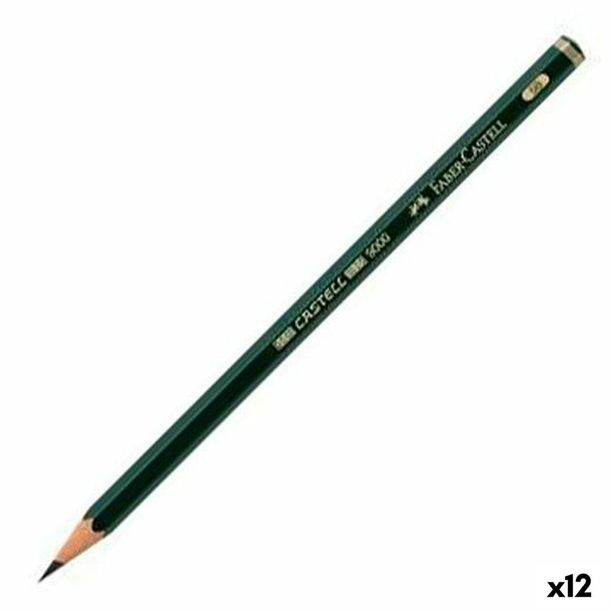 Blyant Faber-Castell 9000 Økologisk Sekskantet 5B (12 enheder)