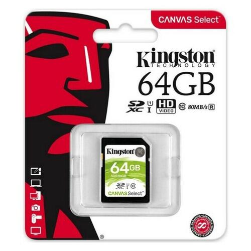 SD-hukommelseskort Kingston SDS2 100 MB/s exFAT 128 GB