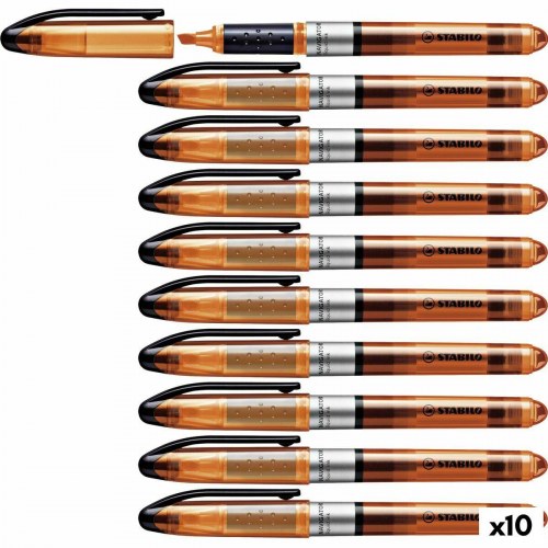 Stabilo Navigator fluorescerende markør - Orange, 10 stk.