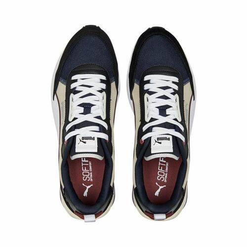 Herre sneakers Puma R22 Sort Beige 38
