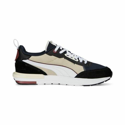 Herre sneakers Puma R22 Sort Beige 38