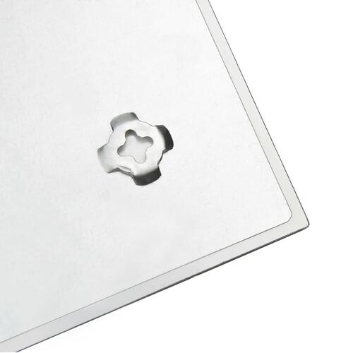 Vægmonteret magnetisk tavle 60x20 cm glas