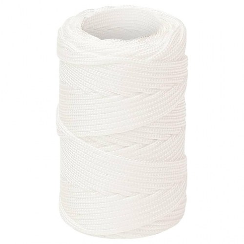Tovværk til båd 2 mm - 50 m polypropylen, hvid