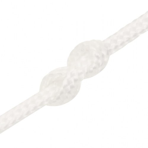 Tovværk til båd 2 mm - 50 m polypropylen, hvid