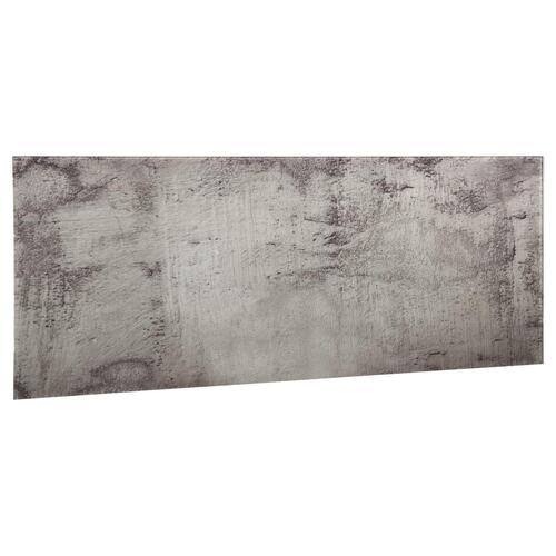 Væghængt magnettavle 60x20 cm glas