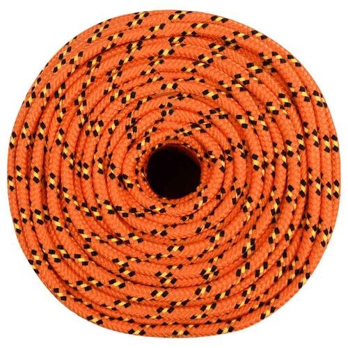 Tovværk til båd 10 mm 100 m polypropylen orange