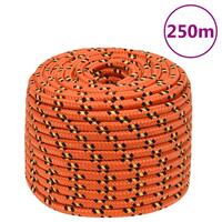 Tovværk til båd 14 mm 250 m polypropylen orange