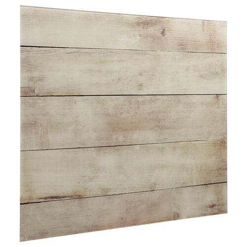 Vægmonteret magnetisk tavle 60x60 cm glas