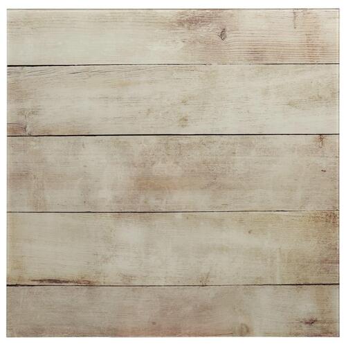 Vægmonteret magnetisk tavle 60x60 cm glas