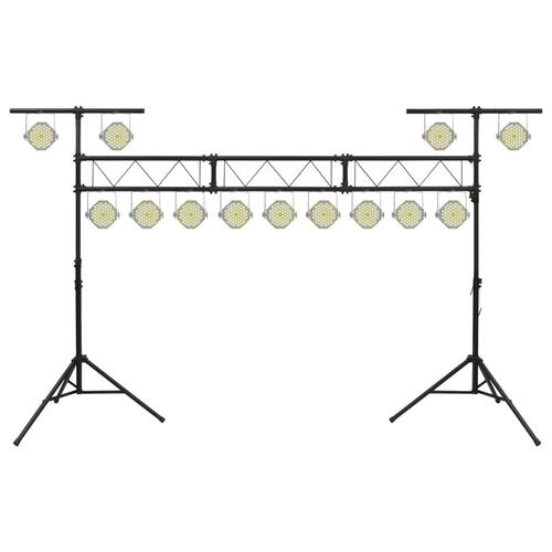 Lampestativ 438x115x(180-300) cm stål