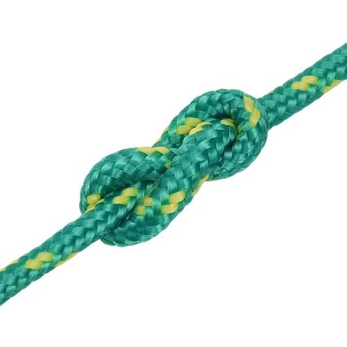Tovværk til båd 3 mm 50 m polypropylen grøn